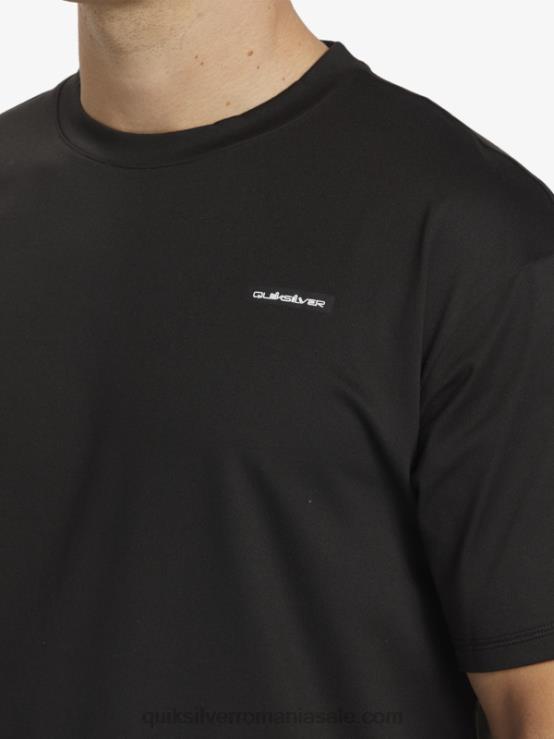 negru Tricou de surf cu mânecă scurtă omni session upf 50 XT6B543 bărbați Quiksilver
