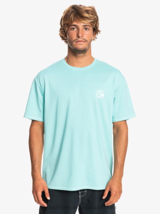înger albastru erica tricou surf cu mânecă scurtă heritage heather upf 50 XT6B1128 bărbați Quiksilver