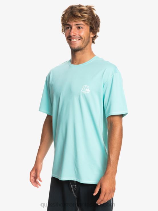 înger albastru erica tricou surf cu mânecă scurtă heritage heather upf 50 XT6B1128 bărbați Quiksilver
