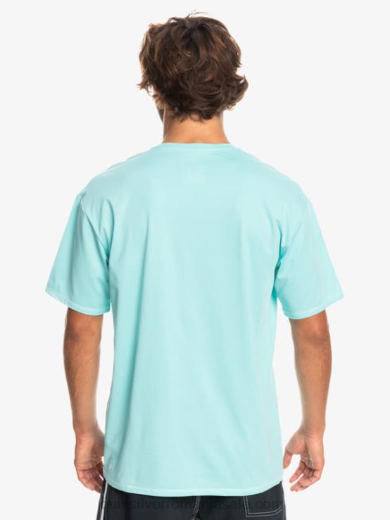 înger albastru erica tricou surf cu mânecă scurtă heritage heather upf 50 XT6B1128 bărbați Quiksilver