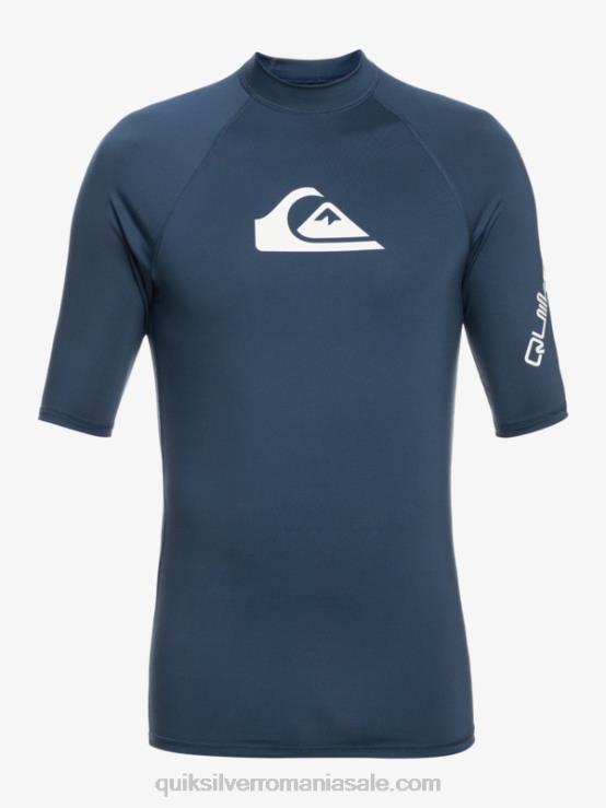 însemne albastre all time mânecă scurtă upf 50 rashguard XT6B815 bărbați Quiksilver