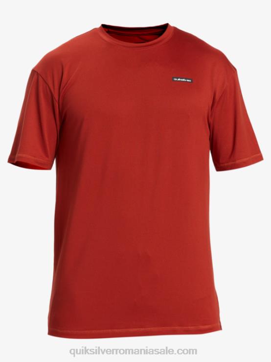 ocru roșu Tricou de surf cu mânecă scurtă omni session upf 50 XT6B539 bărbați Quiksilver