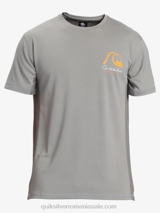piele de rechin tricou de surf cu mânecă scurtă waterman bambus check 2 upf 50 XT6B274 bărbați Quiksilver
