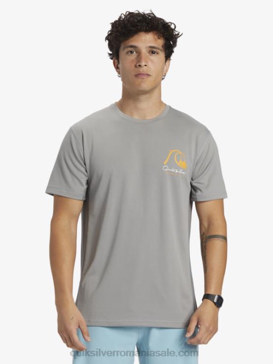 piele de rechin tricou de surf cu mânecă scurtă waterman bambus check 2 upf 50 XT6B274 bărbați Quiksilver