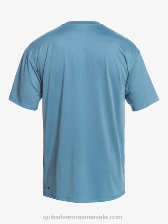 provencial tricou de surf upf 50 cu mânecă scurtă cu dungi solide XT6B891 bărbați Quiksilver