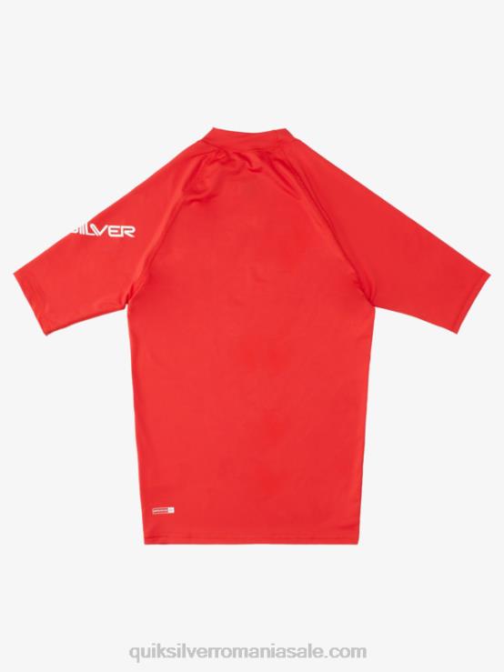 quik roșu all time mânecă scurtă upf 50 rashguard XT6B1266 bărbați Quiksilver