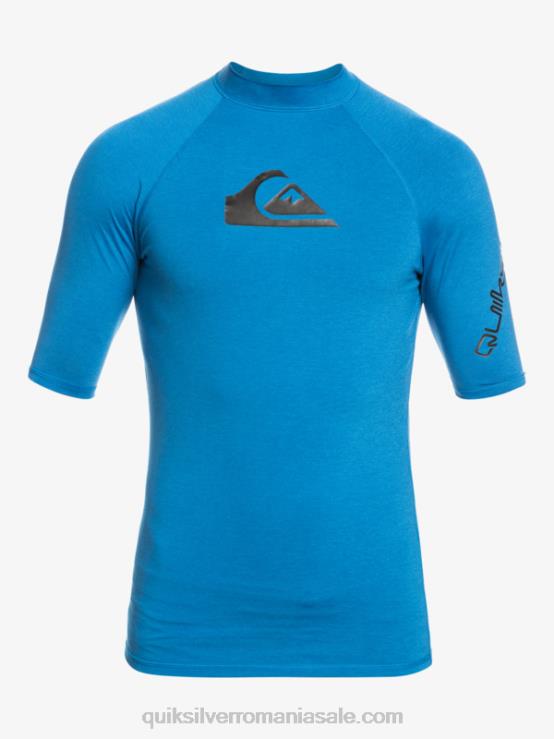 snorkel albastru erica all time mânecă scurtă upf 50 rashguard XT6B814 bărbați Quiksilver