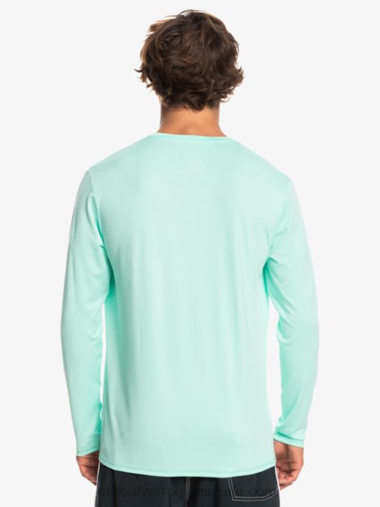 sticla de plaja tricou de surf upf 50 cu mânecă lungă cu dungi solide XT6B845 bărbați Quiksilver