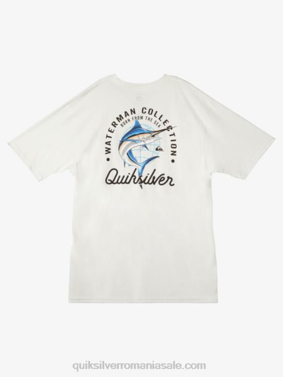 Albă ca Zăpada tricou waterman beauty at sea XT6B50 bărbați Quiksilver