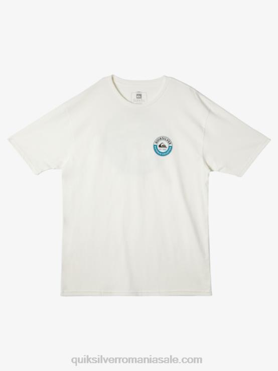 Albă ca Zăpada tricou waterman rechin de mare XT6B41 bărbați Quiksilver