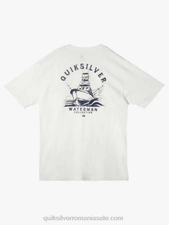 Albă ca Zăpada waterman care iese tricou XT6B60 bărbați Quiksilver