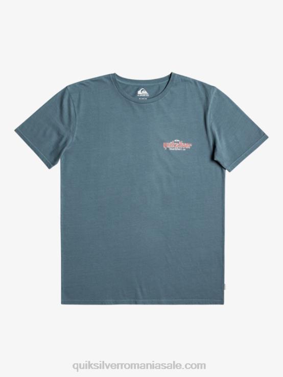 Marea Bering tricou cu cuvinte XT6B933 bărbați Quiksilver