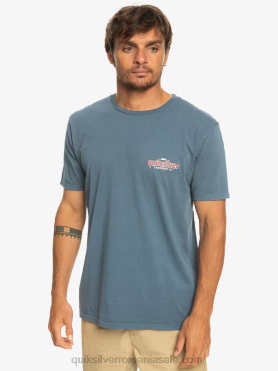 Marea Bering tricou cu cuvinte XT6B933 bărbați Quiksilver