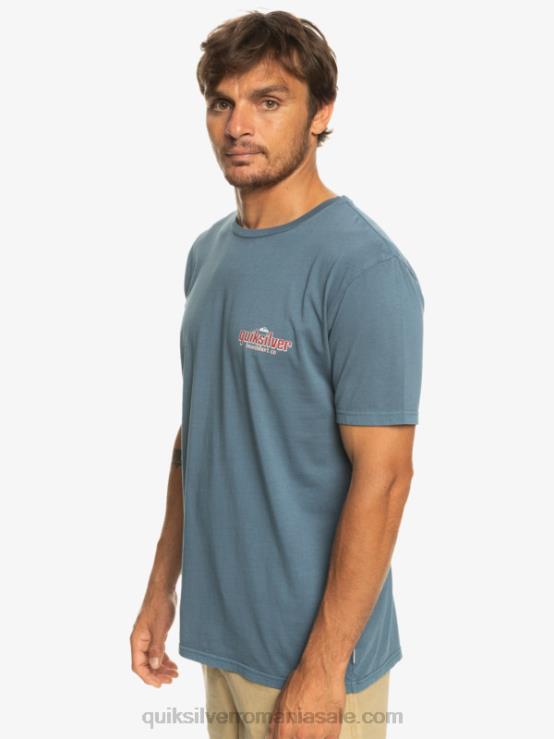 Marea Bering tricou cu cuvinte XT6B933 bărbați Quiksilver