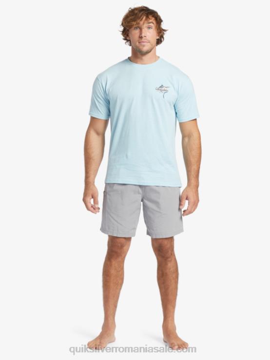 acvatic tricou waterman beauty at sea XT6B51 bărbați Quiksilver