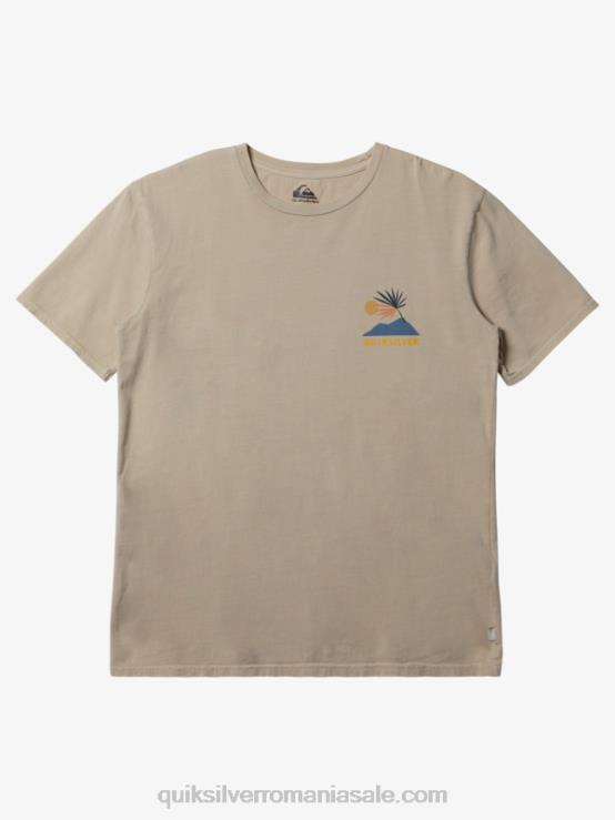 alb antic tricou nou de trib XT6B232 bărbați Quiksilver