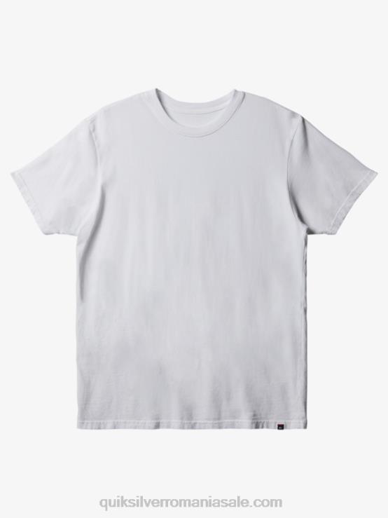 alb tricou de zi cu zi XT6B904 bărbați Quiksilver