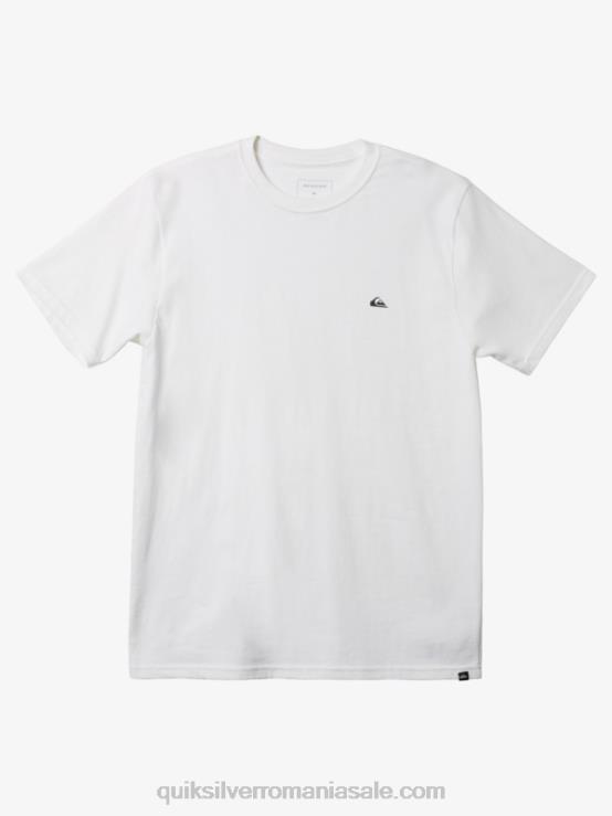 alb tricou mw mini cu logo XT6B110 bărbați Quiksilver