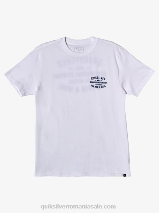 alb tricou qs surf Lockup XT6B962 bărbați Quiksilver