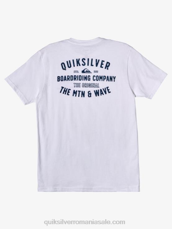 alb tricou qs surf Lockup XT6B962 bărbați Quiksilver