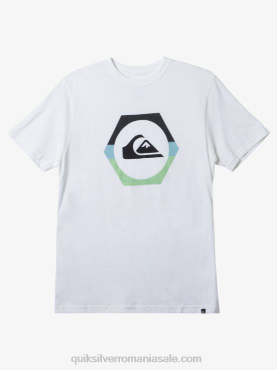 alb tricou schimbător de forme XT6B227 bărbați Quiksilver