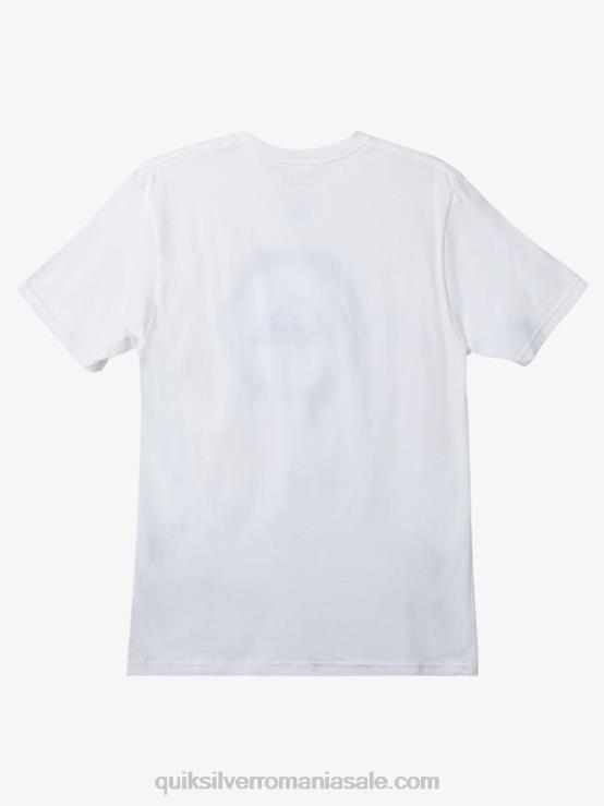alb tricou schimbător de forme XT6B227 bărbați Quiksilver