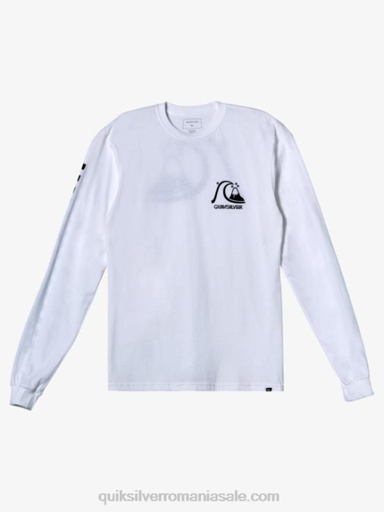 alb tricoul ls original XT6B1001 bărbați Quiksilver