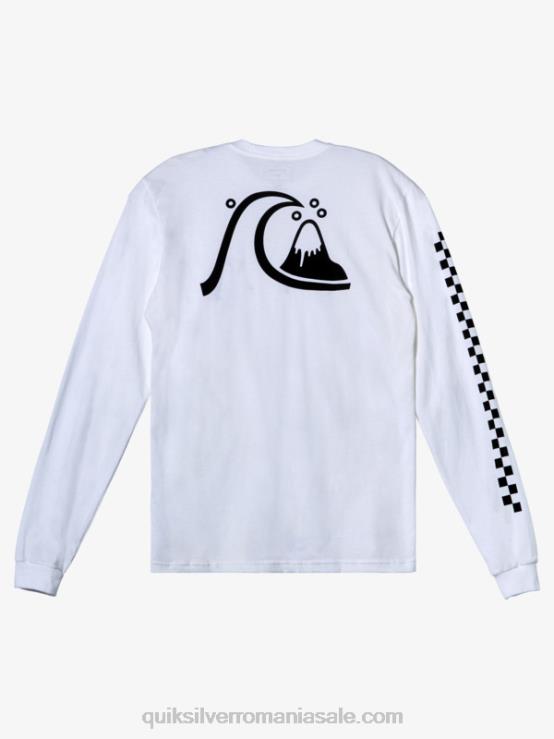alb tricoul ls original XT6B1001 bărbați Quiksilver