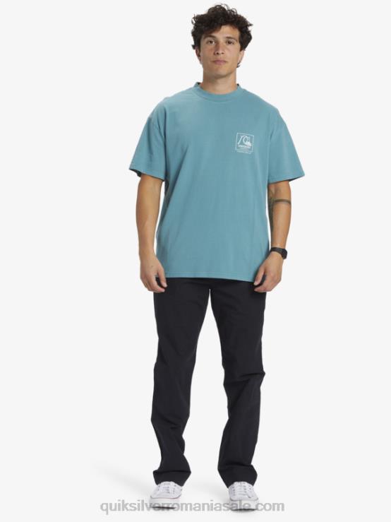 albastru bretania tricou gregg kaplan din pânză goală XT6B1375 bărbați Quiksilver