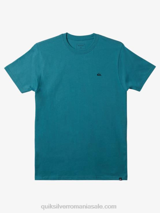 albastru bretania tricou mw mini cu logo XT6B114 bărbați Quiksilver