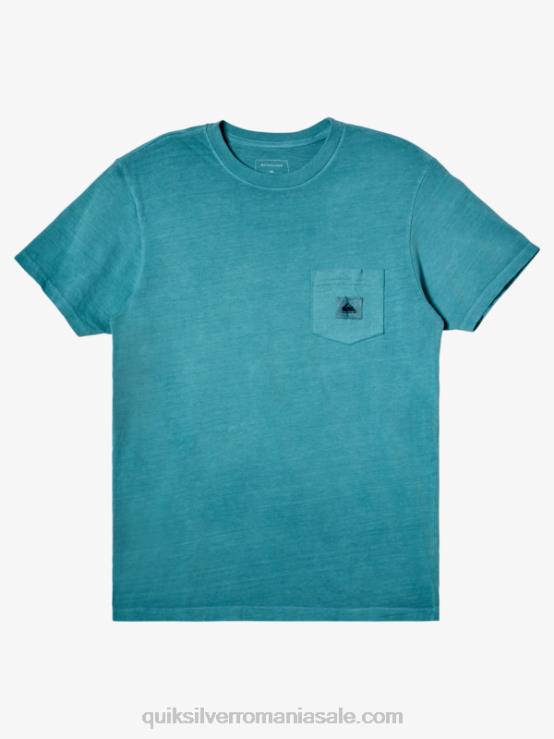 albastru bretania tricou sub misiune XT6B1042 bărbați Quiksilver