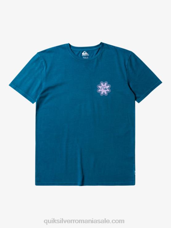 albastru marocan tricou psihic XT6B755 bărbați Quiksilver