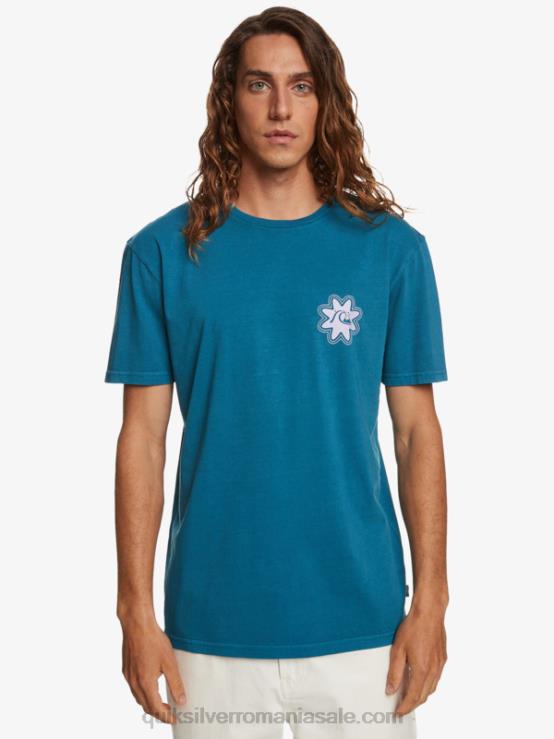 albastru marocan tricou psihic XT6B755 bărbați Quiksilver