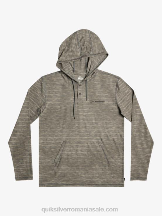 ardezie închisă Kentin tricou cu glugă Kentin cu mâneci lungi XT6B1353 bărbați Quiksilver