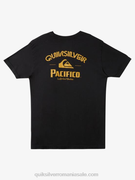 asfalt tricou drept shooter XT6B8 bărbați Quiksilver x Pacifico