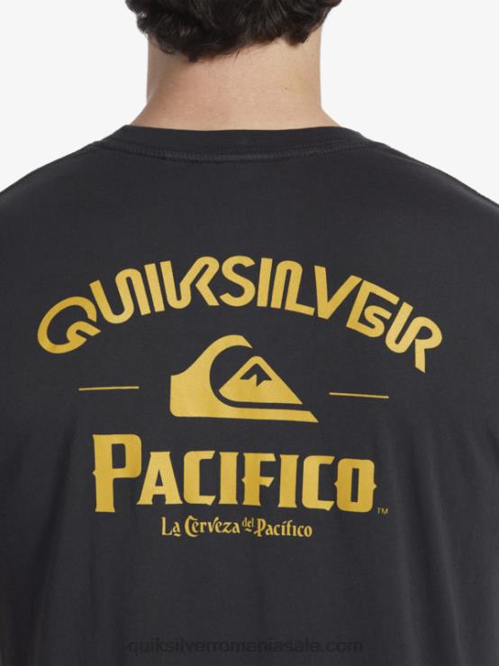 asfalt tricou drept shooter XT6B8 bărbați Quiksilver x Pacifico