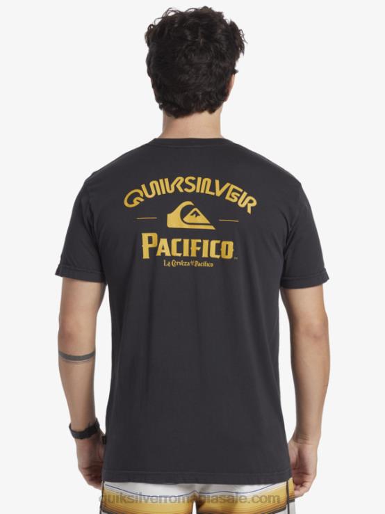 asfalt tricou drept shooter XT6B8 bărbați Quiksilver x Pacifico