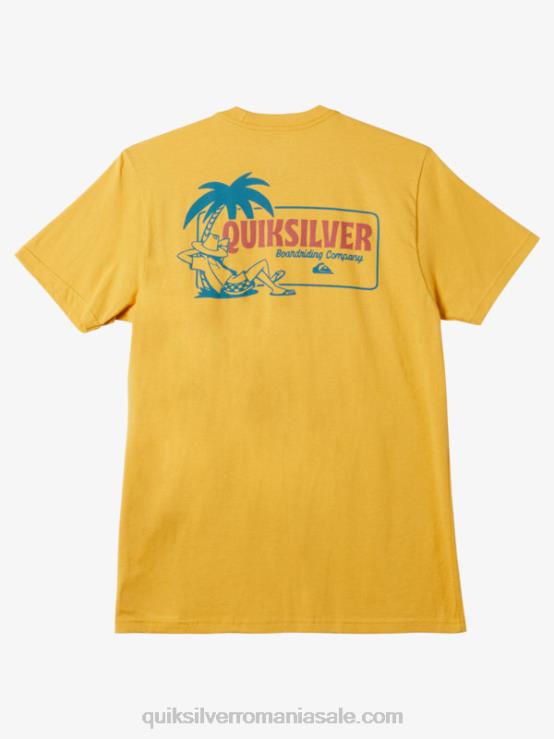 aur strălucitor tricou pentru timpul pauzei XT6B1193 bărbați Quiksilver