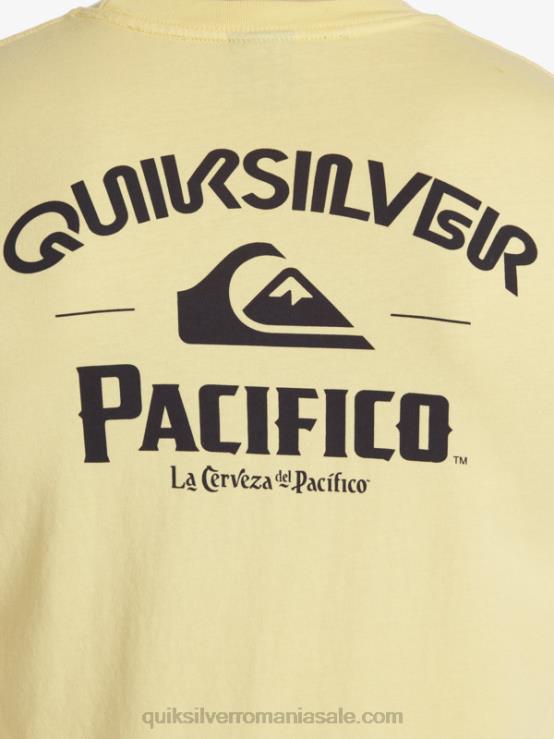 aur tricou cu mânecă lungă drept shooter XT6B5 bărbați Quiksilver x Pacifico