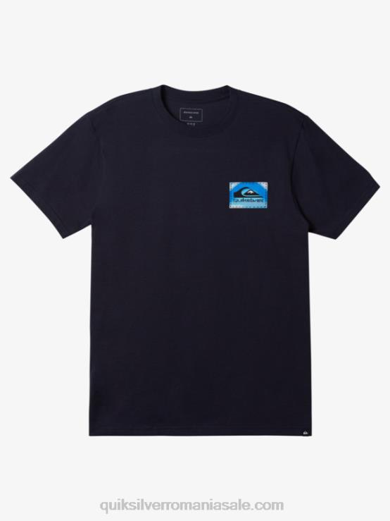 blazer bleumarin tricou color flow XT6B1202 bărbați Quiksilver