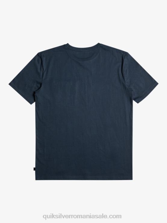 blazer bleumarin tricou cu buzunar cu dungi surfadelica XT6B1064 bărbați Quiksilver