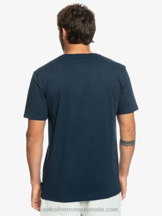 blazer bleumarin tricou cu buzunar cu dungi surfadelica XT6B1064 bărbați Quiksilver