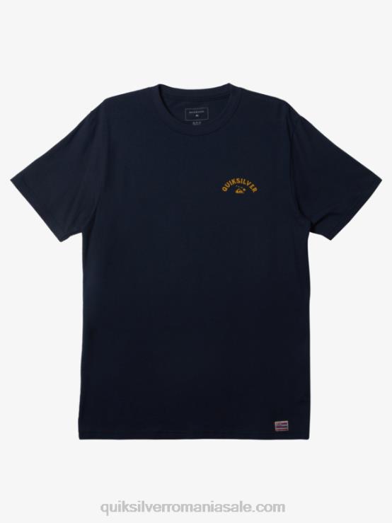 blazer bleumarin tricou cu dinți de ras hawaii XT6B158 bărbați Quiksilver