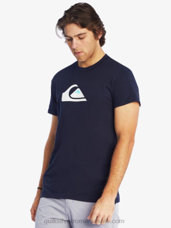 blazer bleumarin tricou cu logo-ul comp XT6B1382 bărbați Quiksilver