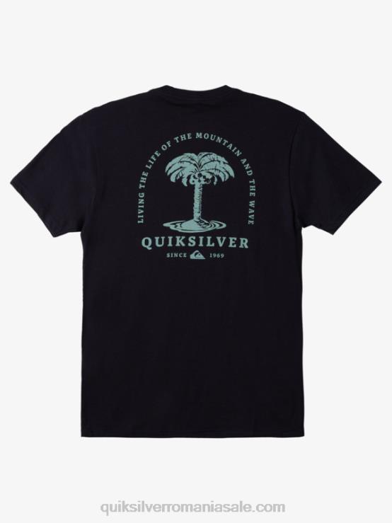 blazer bleumarin tricou cu palmier de mare XT6B1023 bărbați Quiksilver