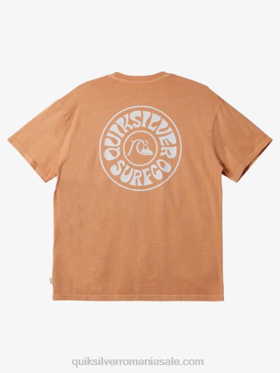 bronz cupru tricou din zilele străine XT6B753 bărbați Quiksilver