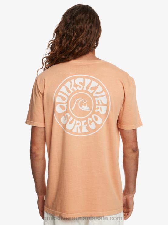 bronz cupru tricou din zilele străine XT6B753 bărbați Quiksilver