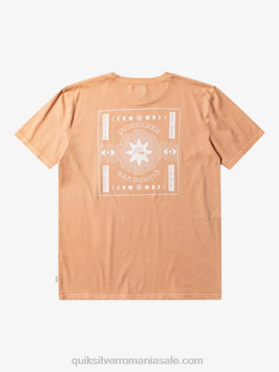 bronz cupru tricou psihic XT6B754 bărbați Quiksilver