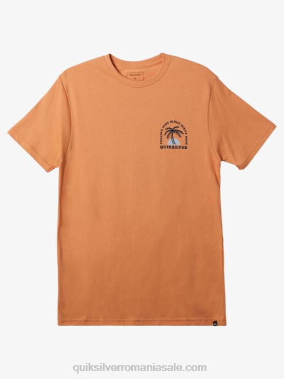 bronz cupru tricoul ondulat XT6B186 bărbați Quiksilver