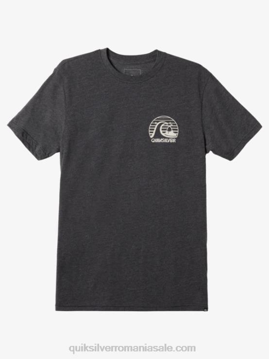 cărbune cărbune tricou mod bold move XT6B1140 bărbați Quiksilver
